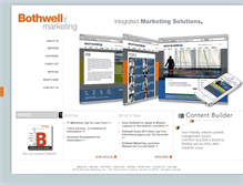 Tablet Screenshot of bothwellmarketing.com